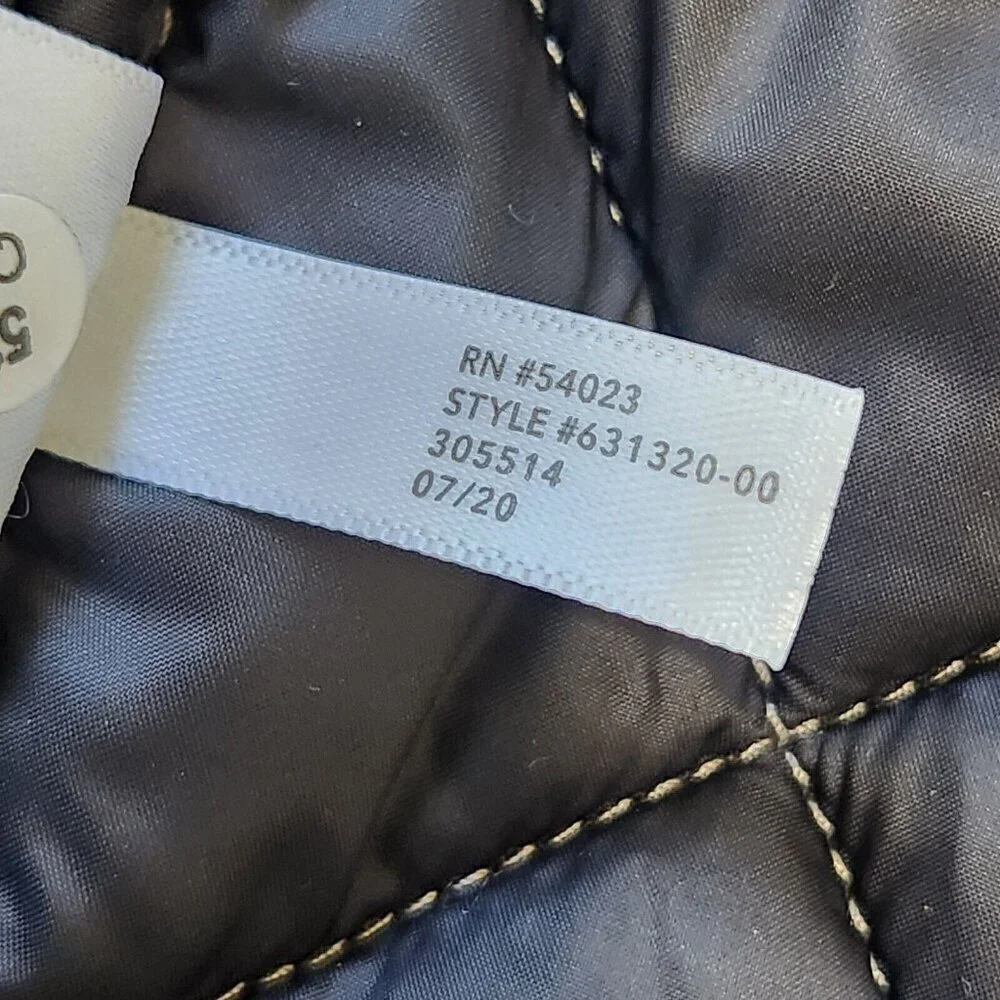 Athleta Whisper Metallic Velvet Quilted Vest XXS Coffee‎ House 631320 Insulated